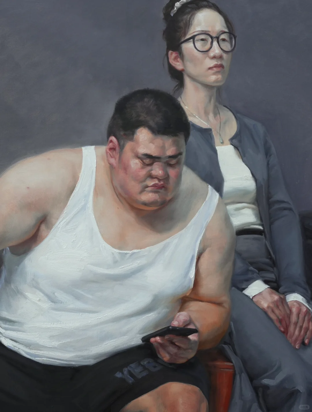 常州“三人行画室”的两位老师