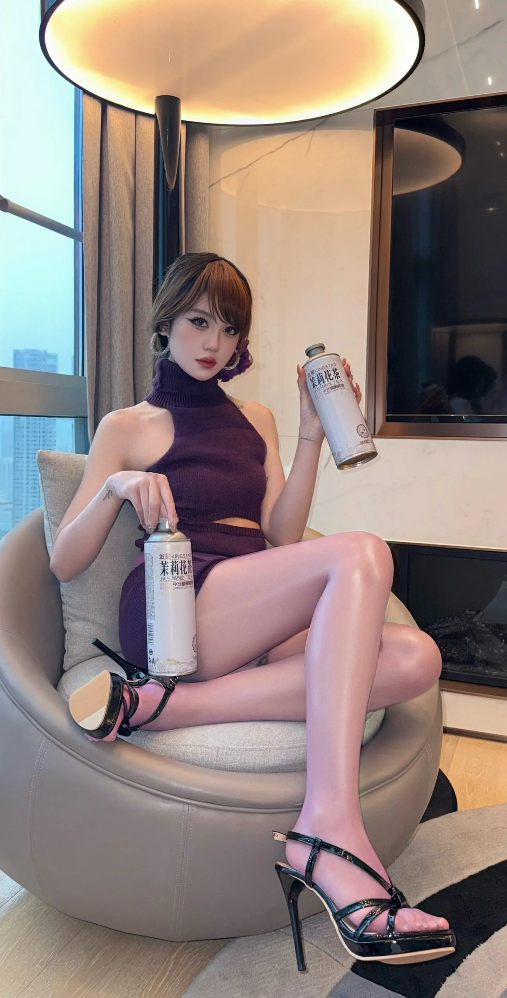 御姐天花板 御姐风格 今天的人设是氛围感美女 高颜值居家ootd 微醺穿搭