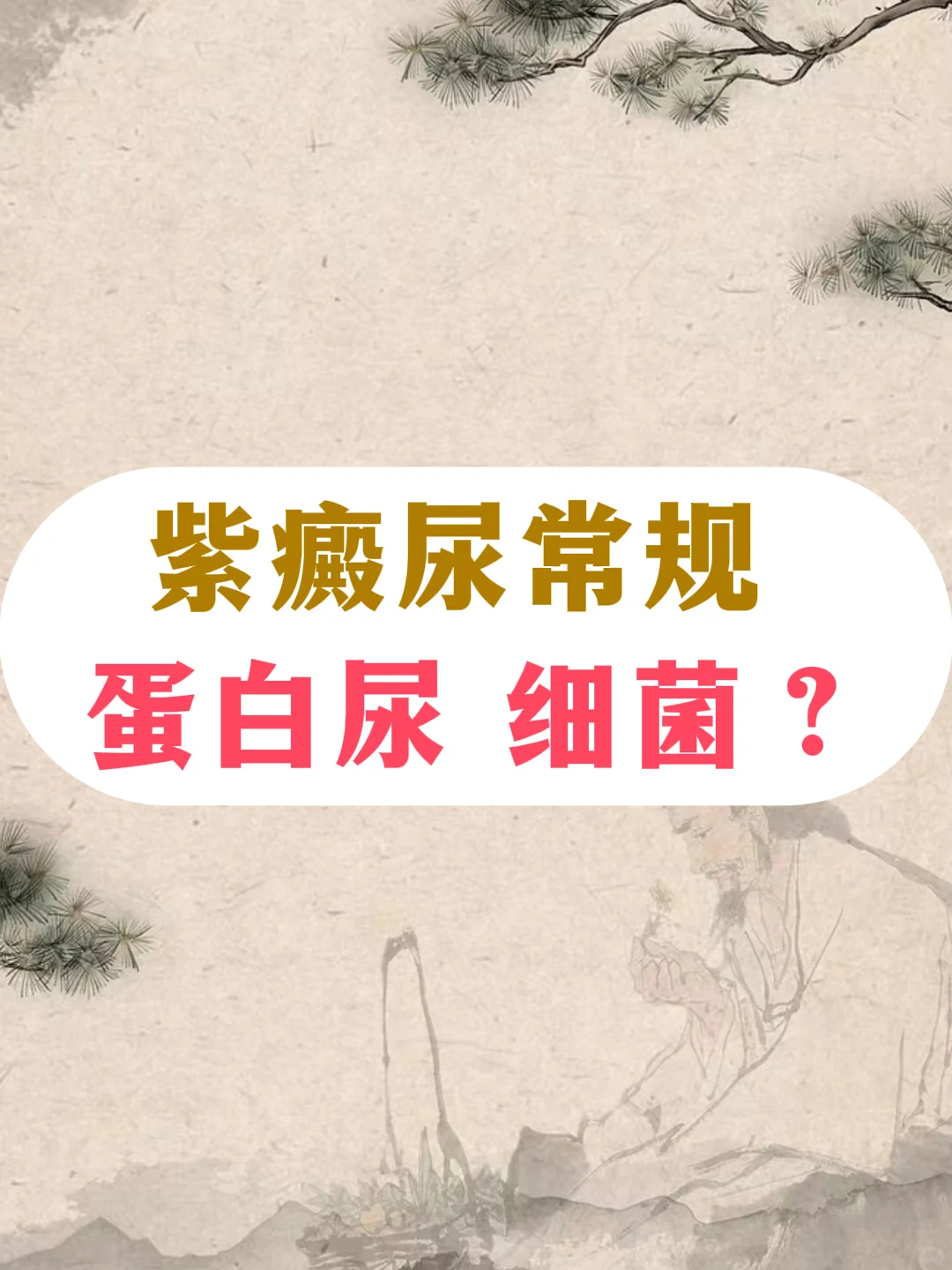 紫癜尿常规出现蛋白尿 ，白细胞高，细菌？