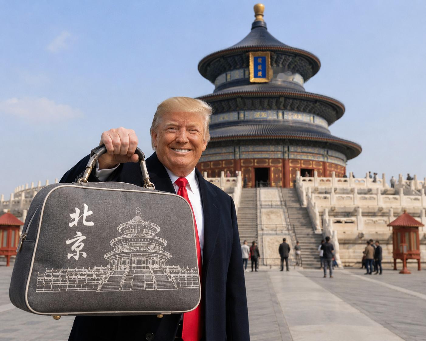 必须得买个这种包带回去，家乡的人才知道你来了北京。 