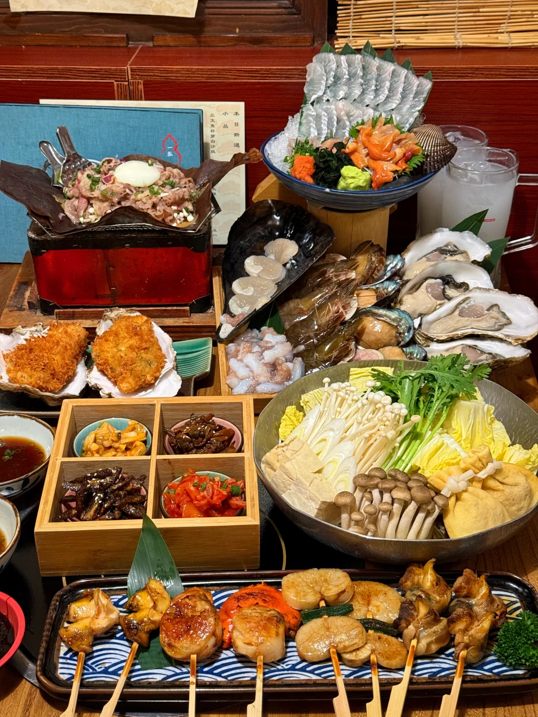 救命🆘这家活海鲜居酒屋，鲜到我原地转圈！