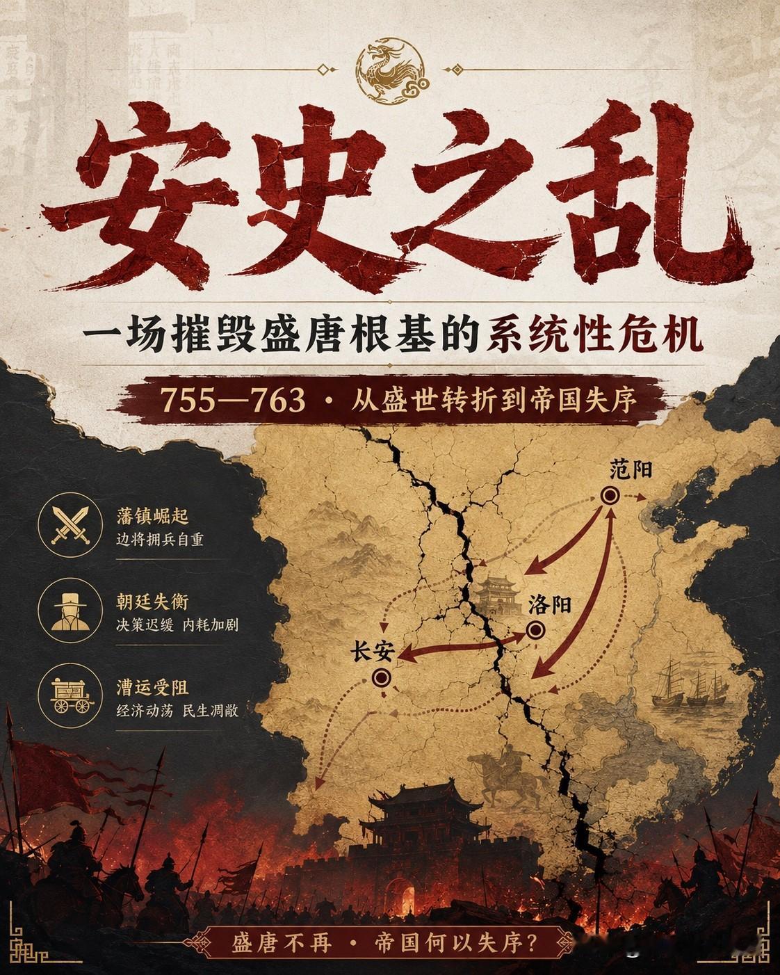 今天读了《安史之乱：历史、宣传与神话》，我们不只看战争，更要看权力、财政、民生如
