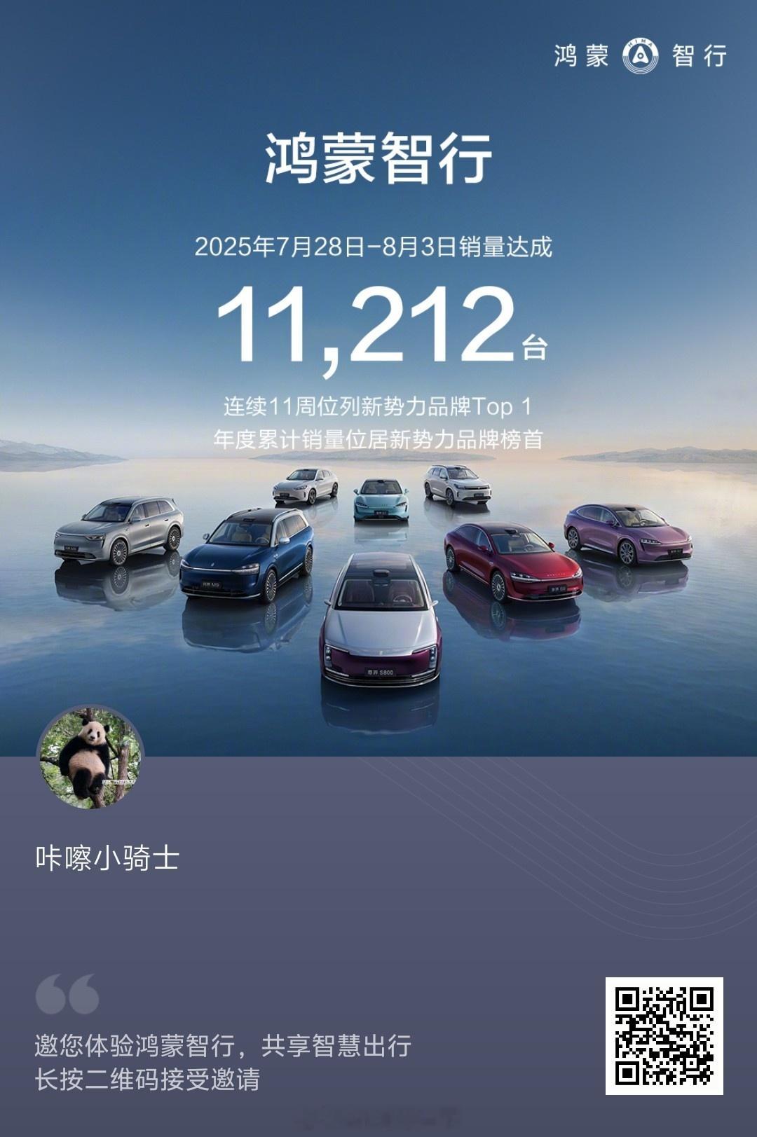 今早要小订全新问界M7的朋友欢迎扫我的邀请码[求饶] ​​​