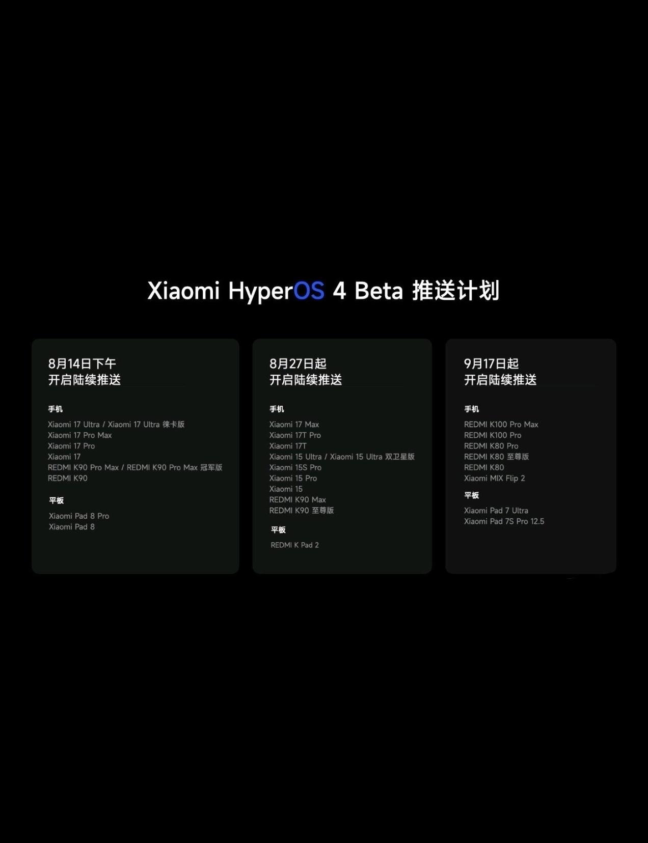 最近刷到好多人吐槽REDMI K100的系统推送问题，话说回来版本上明明白白标着