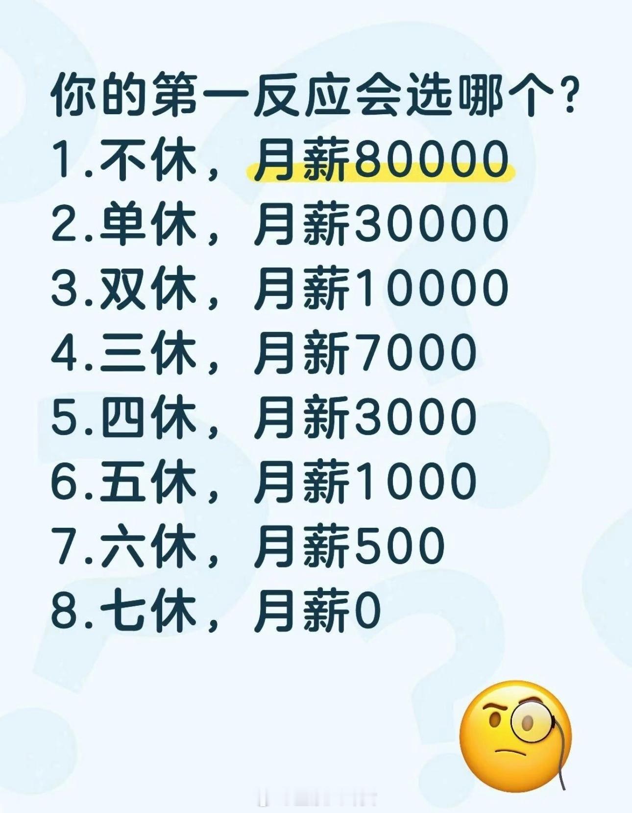 你的第一反应会选哪个？[吃瓜] ​​​