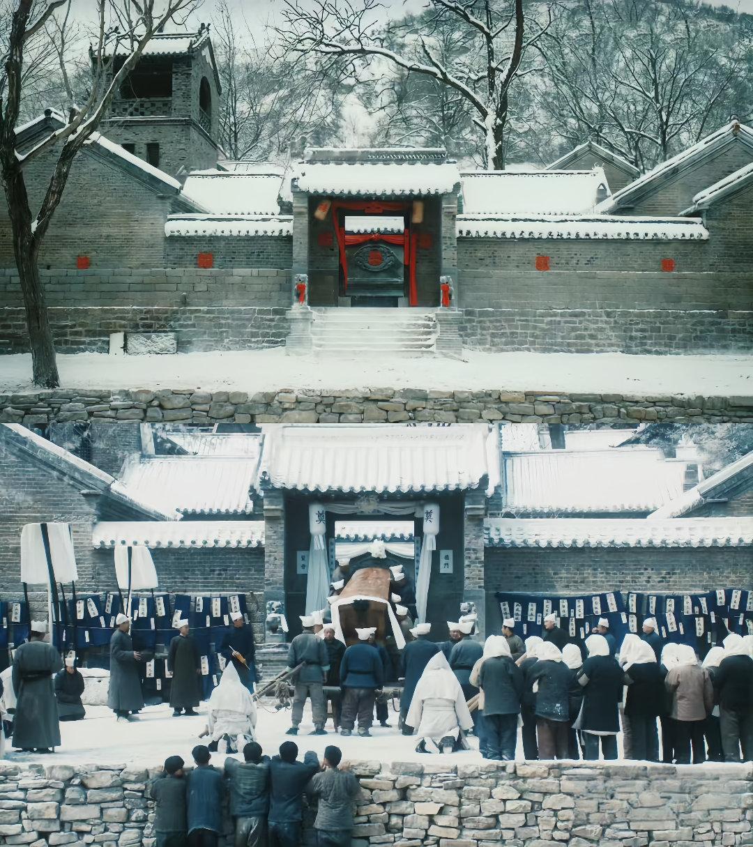 生万物 绣绣娘去世出殡这场戏拍的太真实了~不管是演员出色演技还是置景、运镜、调度