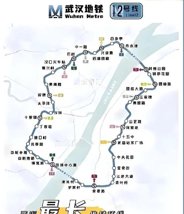 没想到世界第二、亚洲最长的地铁环线，武汉12号环线，看似非常厉害，却最让人头疼！