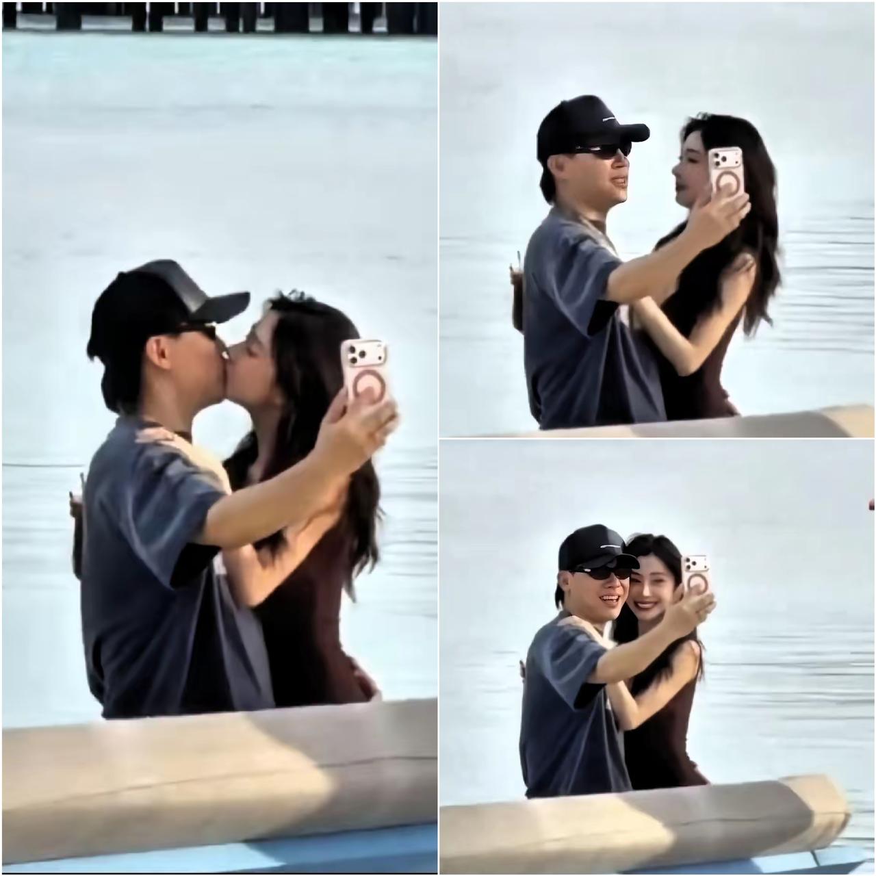 83年的胡彦斌都42岁了，
居然和26岁的网红易梦玲凑到了一起，马尔代夫

约会