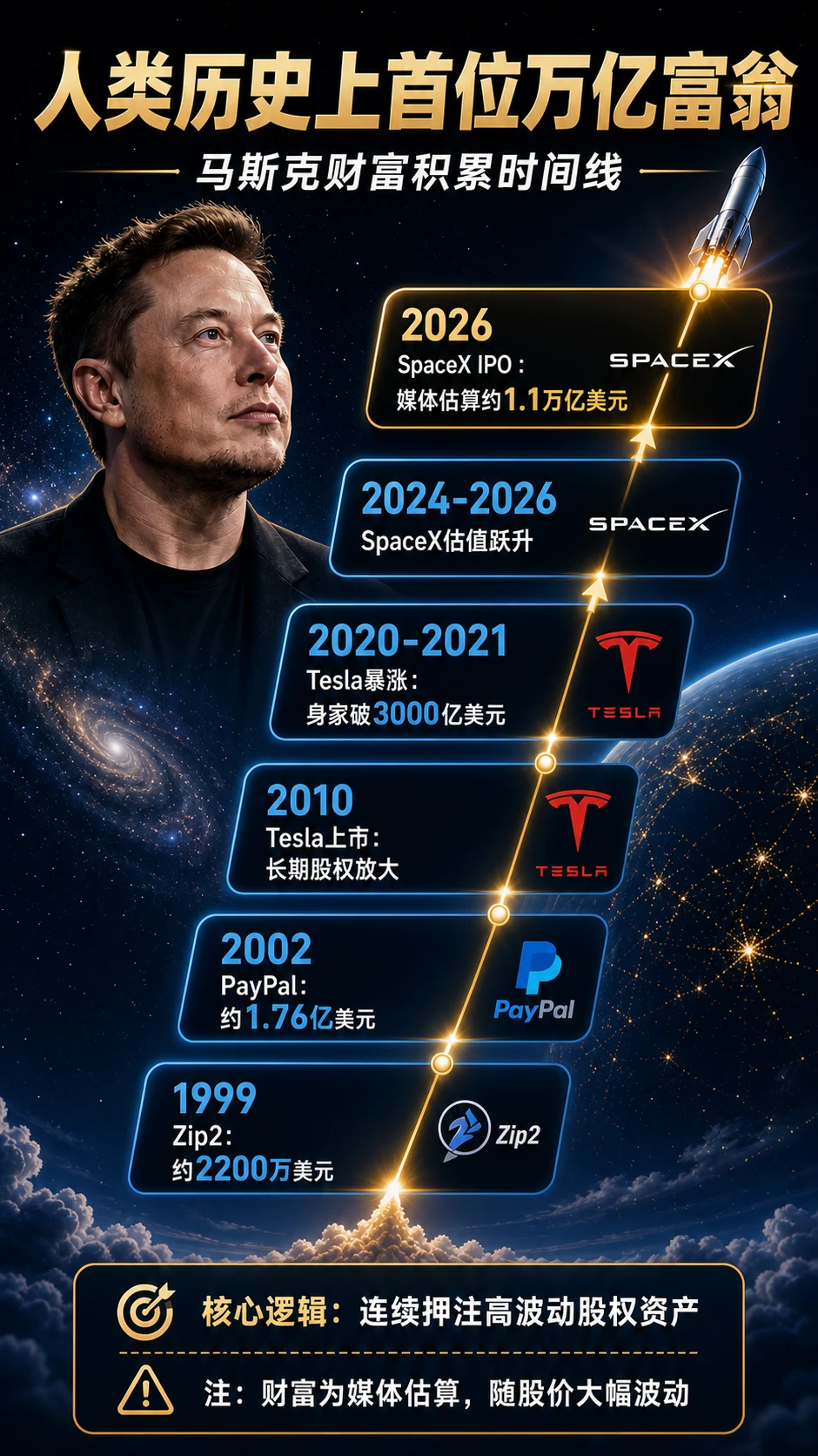 人类历史上首位亿万富翁诞生！