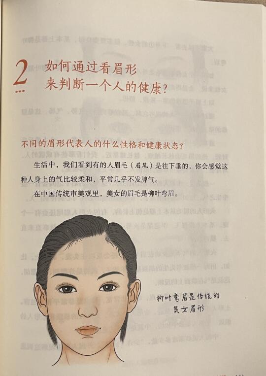 中医：看眉识健康