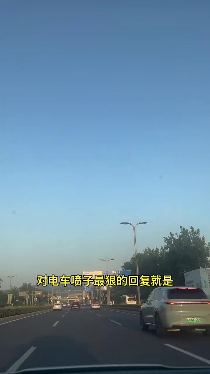 对电车喷子最狠的回复就是告诉他电车啥也不是，让他千万别买电车，让他彻底错过这个。