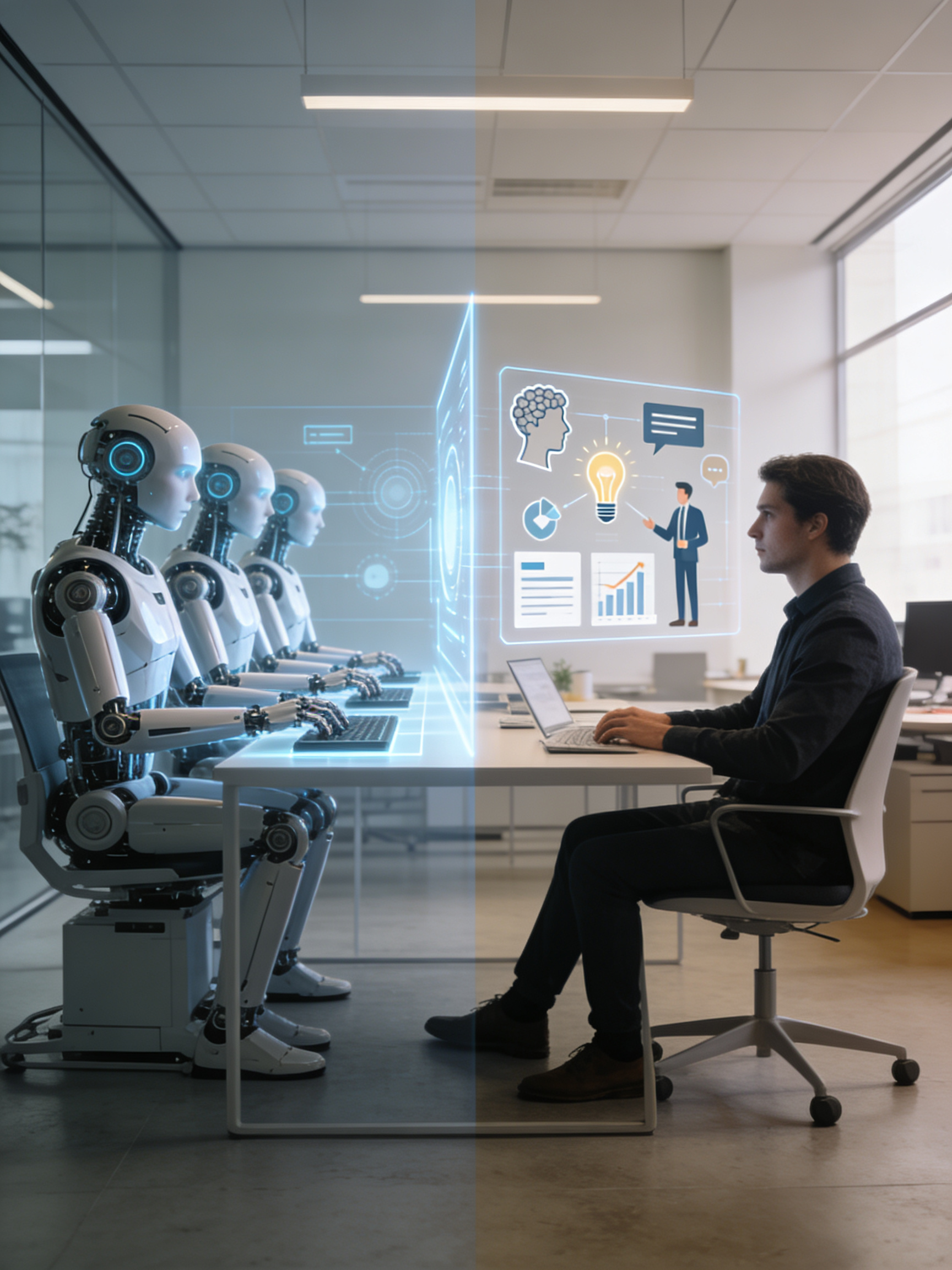 AI时代如何避免被替代 拥抱AI，实现“人机协作”是核心。不必焦虑，将其视为“能