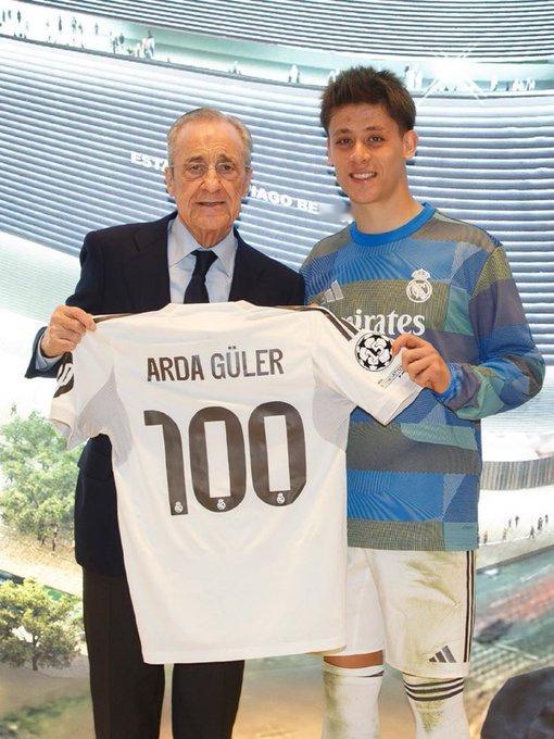 阿尔达·居勒达到100场比赛里程碑后，皇家马德里将向费内巴切支付200万欧元。 