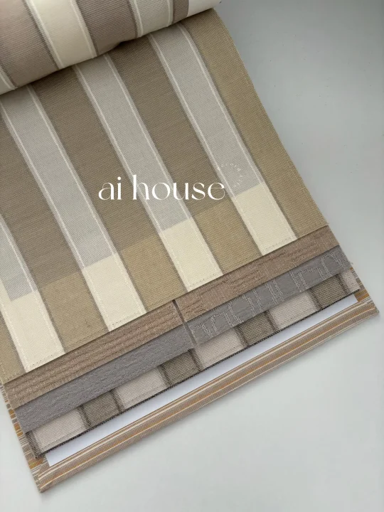 🟤很喜欢的一组竖纹纱