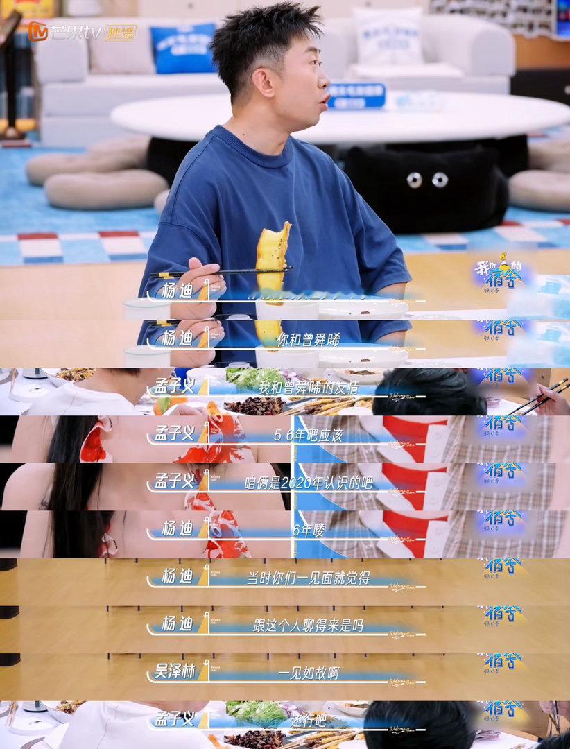 孟子义镜头下的怼脸曾舜晞孟子义随手记录的日常花絮太有好友氛围感，拿着手机近距离怼