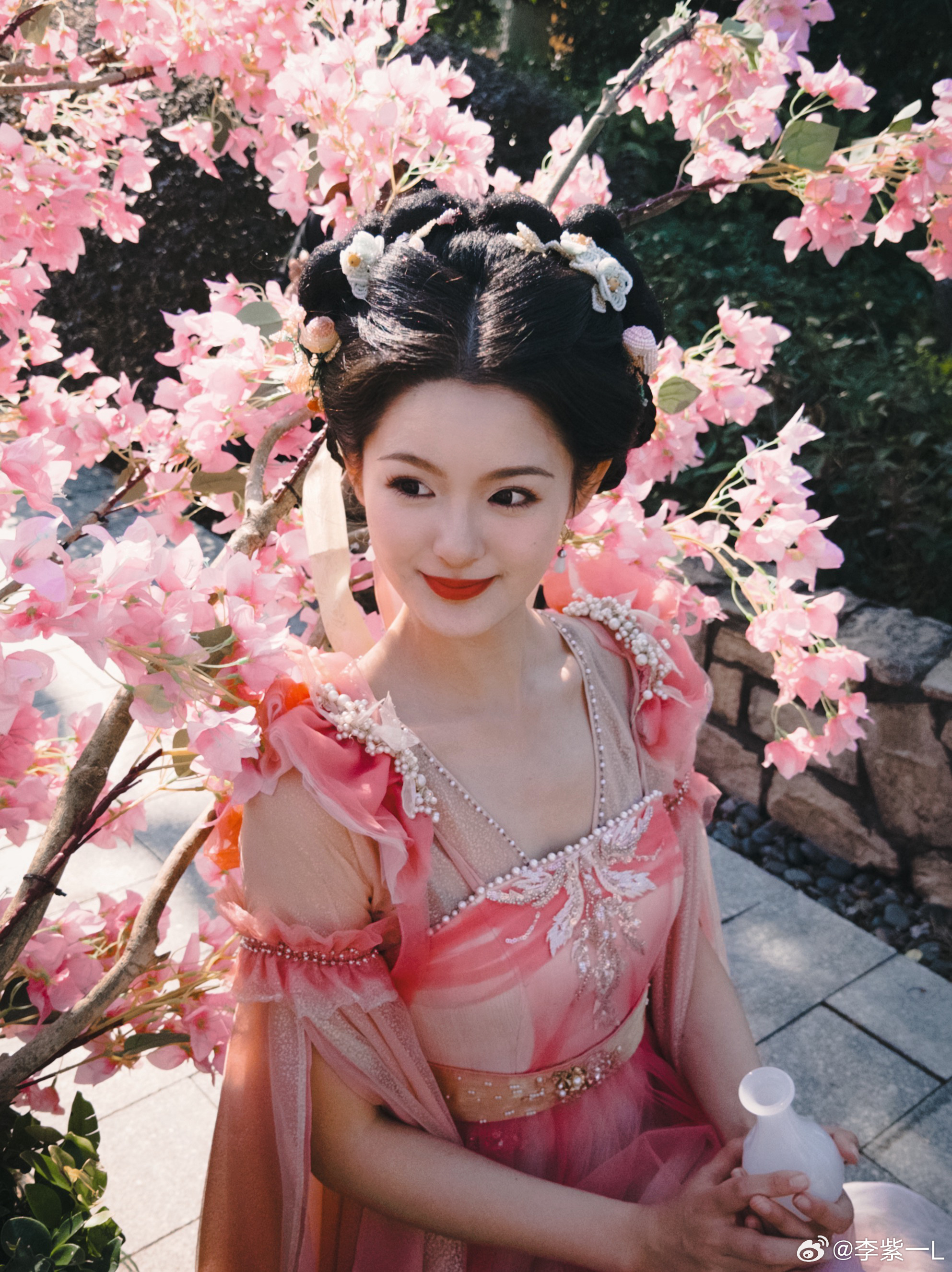 是个采露花仙子捏李紫一紫一紫定能行日常分享剧组日常