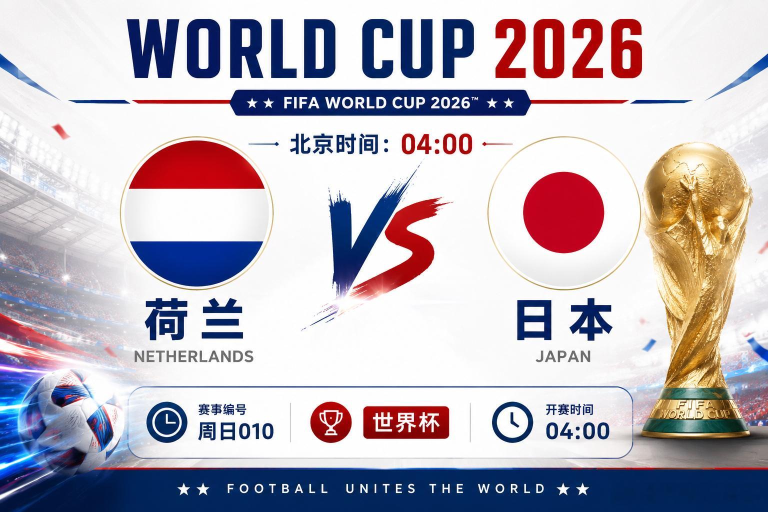 2026美加墨世界杯 009 世界杯⏰ 01:00德国vs库拉索开球：德国∠：大