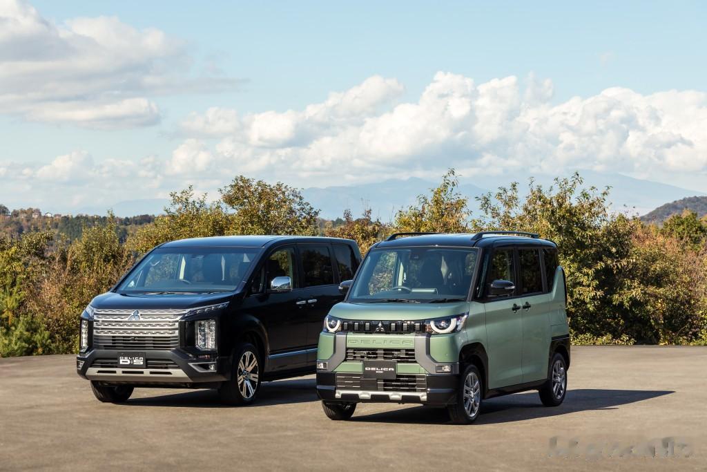 三菱Delica D:5+Delica-mini，话说突然多出这么个小弟，得利卡
