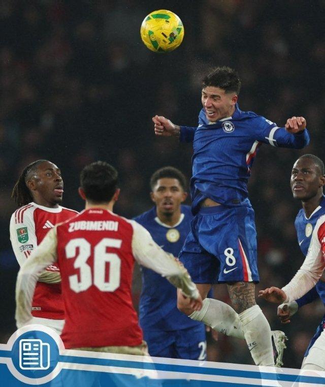 切尔西和恩佐无缘联赛杯决赛。🏴󠁧󠁢󠁥󠁮󠁧󠁿 蓝军在酋长球场0-1不