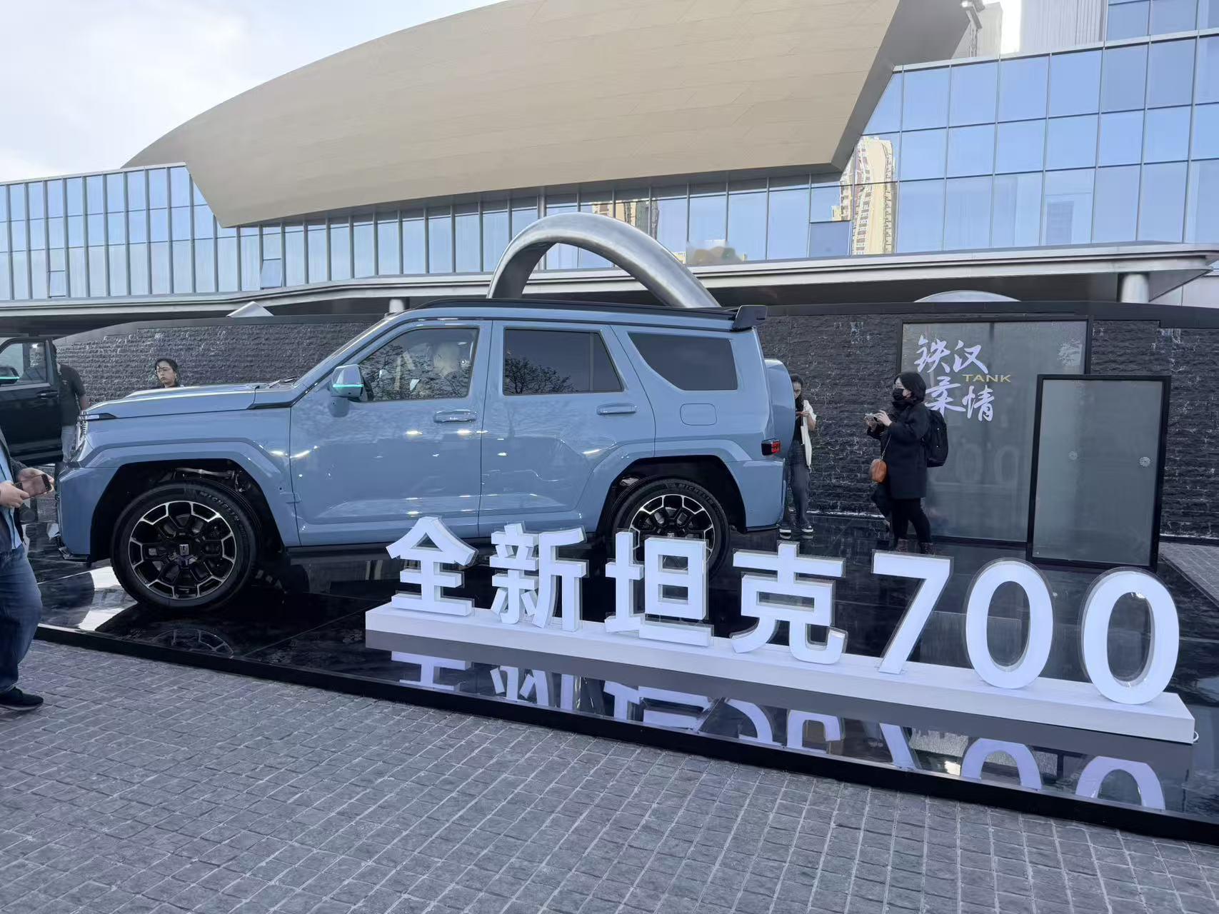 中式美学定义硬派越野！智驾数码团 全新坦克700真是很有力量感呀！期待今晚的上市