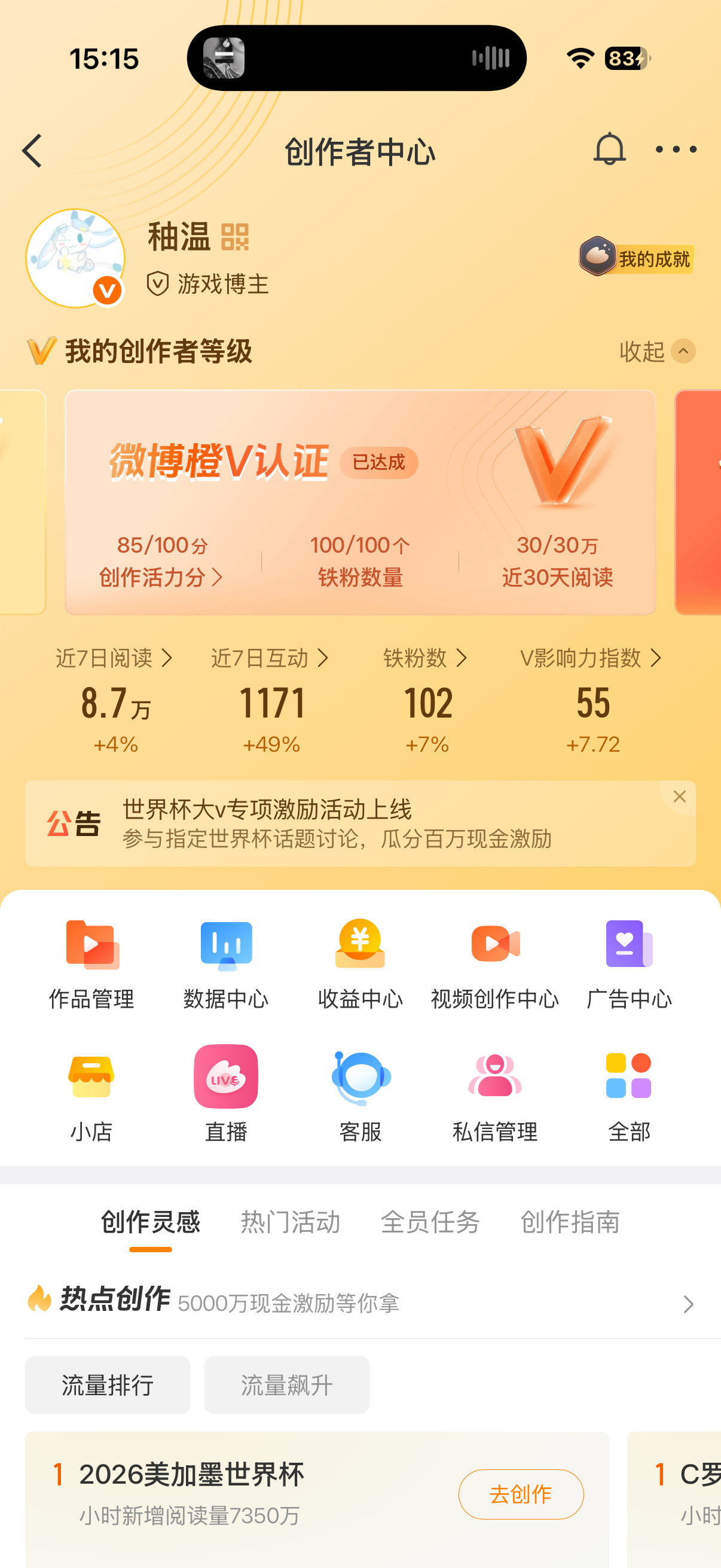 我又勉强维持住了我的铁