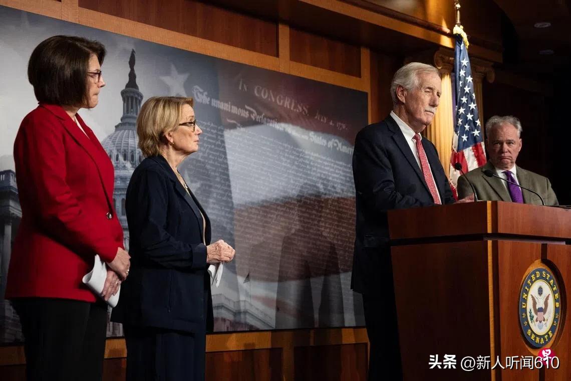 三权分立 美国参议院60票通过 推进结束政府停摆法案
缅因州的无党籍参议员安格斯
