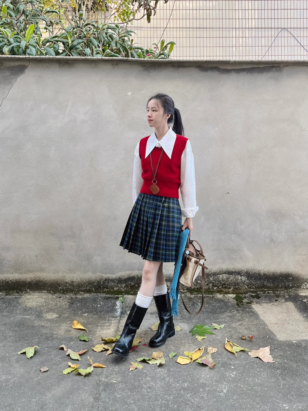 牛角扣季｜今天是小个子学院风🎓🎓🎓
