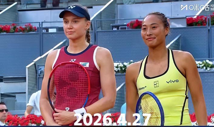 文莱姐妹开打！！
2026年第二次交手！！
首盘莱巴金娜率先发球，以一记ACE球