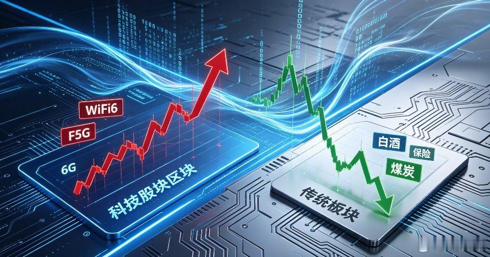 A股午评｜科技全线爆发，沪指滞涨暗藏补涨机会午盘WiFi6板块大涨5%领涨全市场