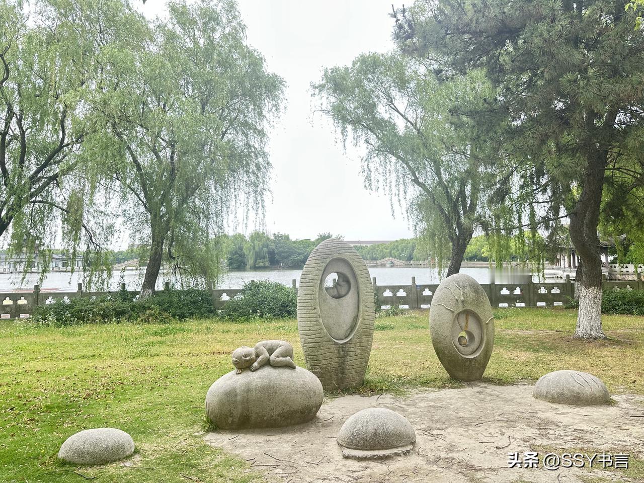 小美好公园晨练日常 湖边治愈时光
