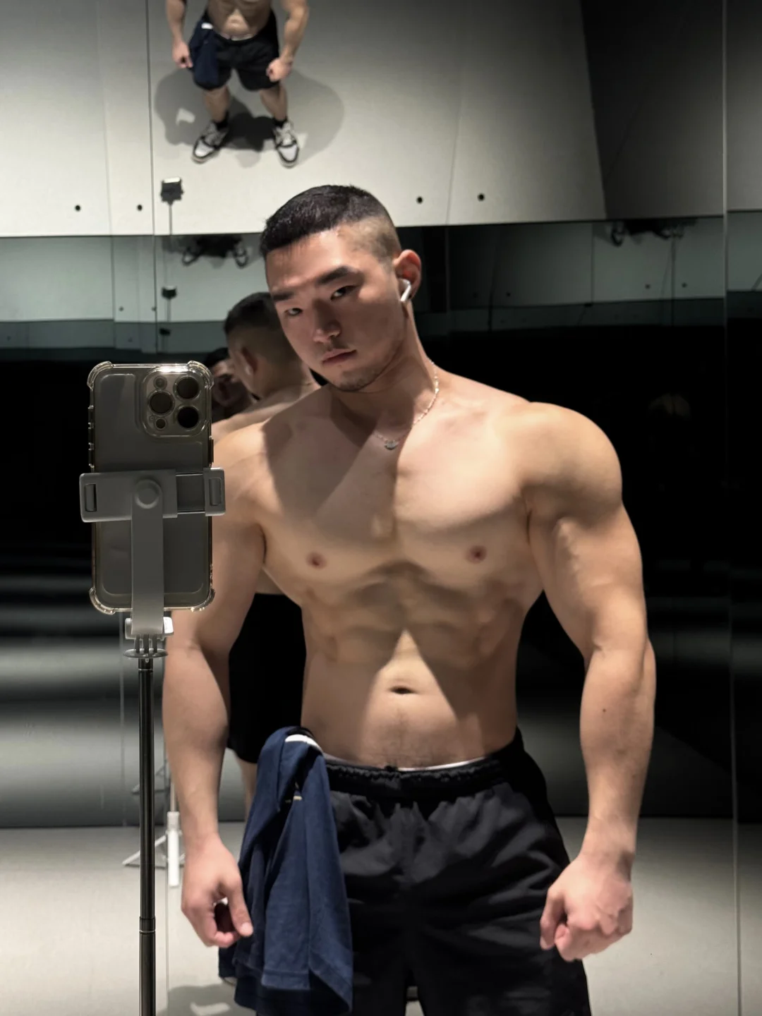 练爽了