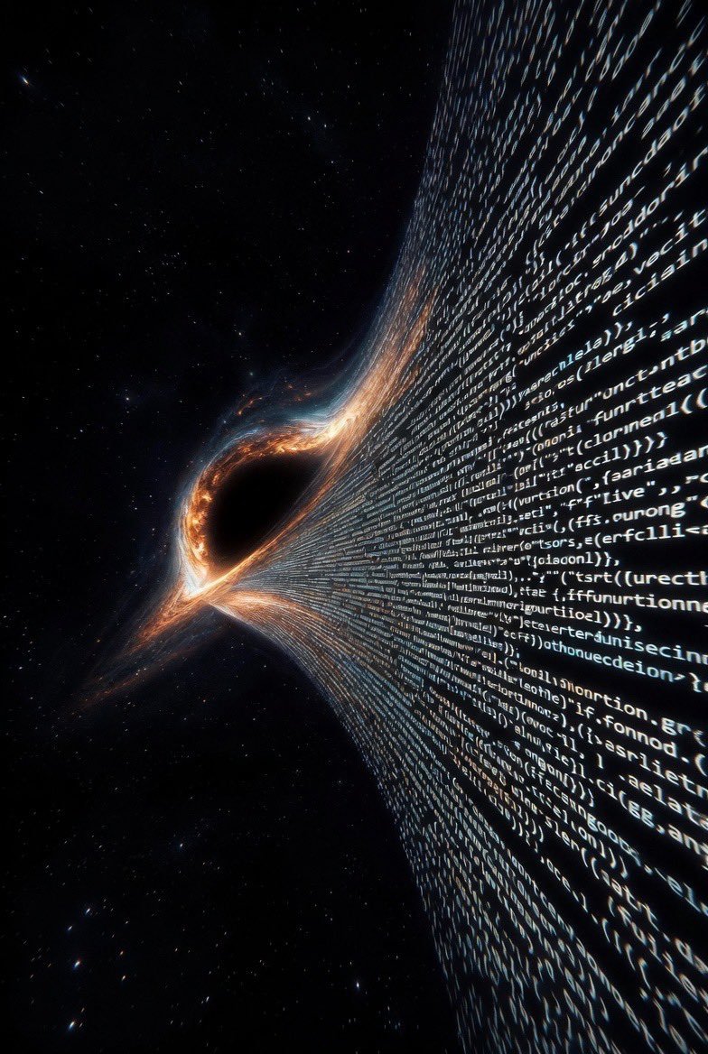 也许我们的宇宙只是外星小学生的一个项目，我们只是代码而已... 