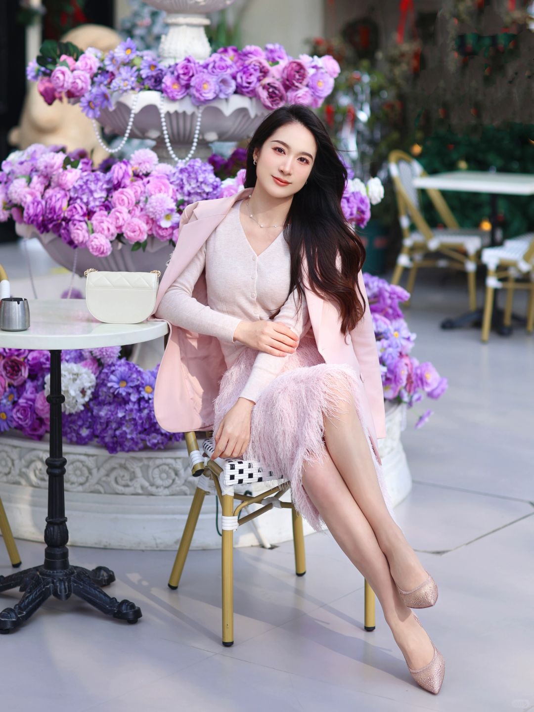 千金约会装✨粉色太心动了