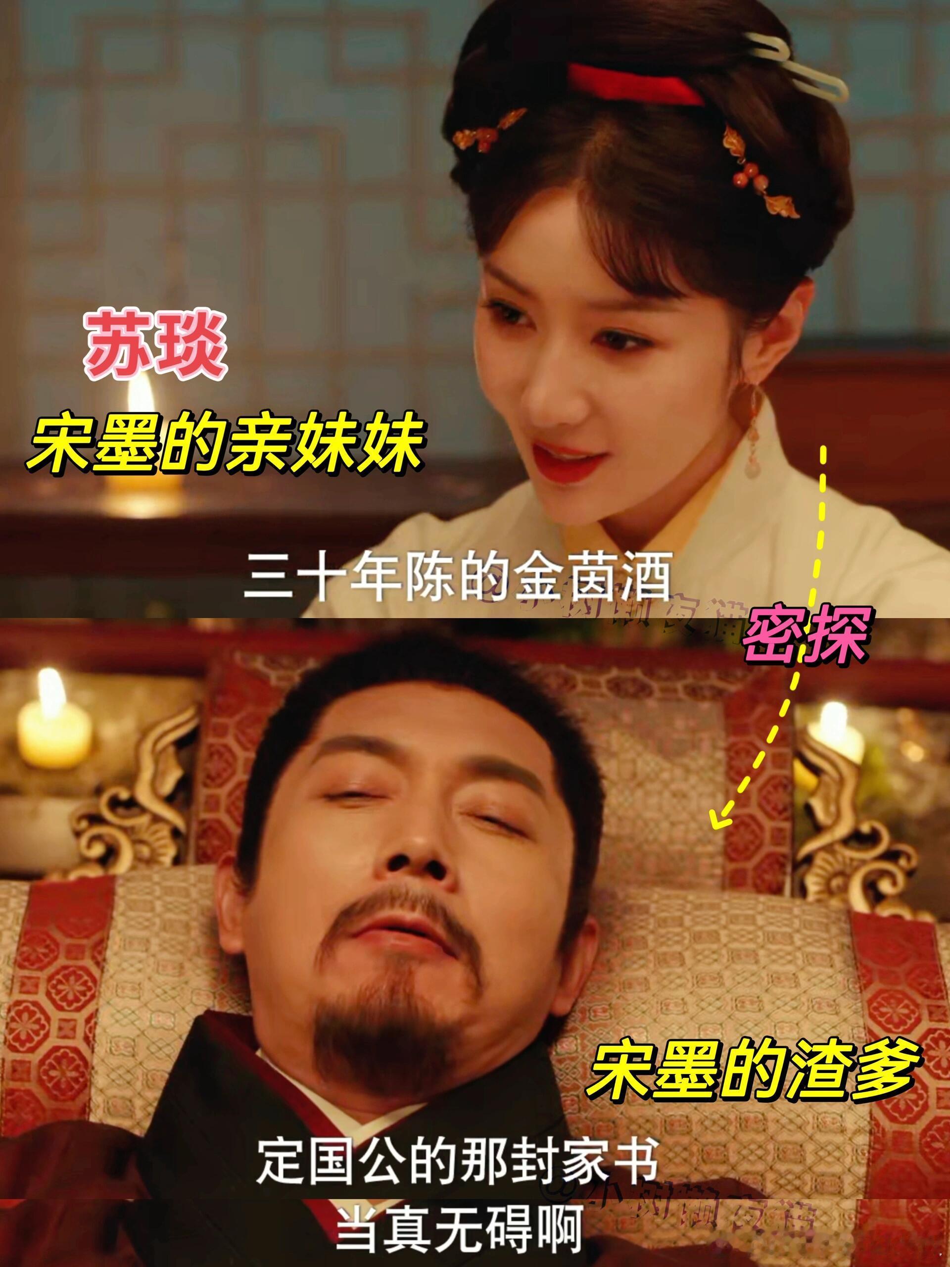 大离谱‼️亲妹妹啊…宋墨他爹也太不是人了！·上面说苏琰是司正！是去宫里做主事了？