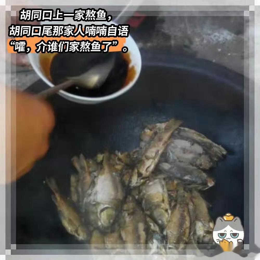 【介似天津味道——“独流焖鱼”#寻美天津# 】天津的鲫鱼非常多，有时候小鲫鱼怎么