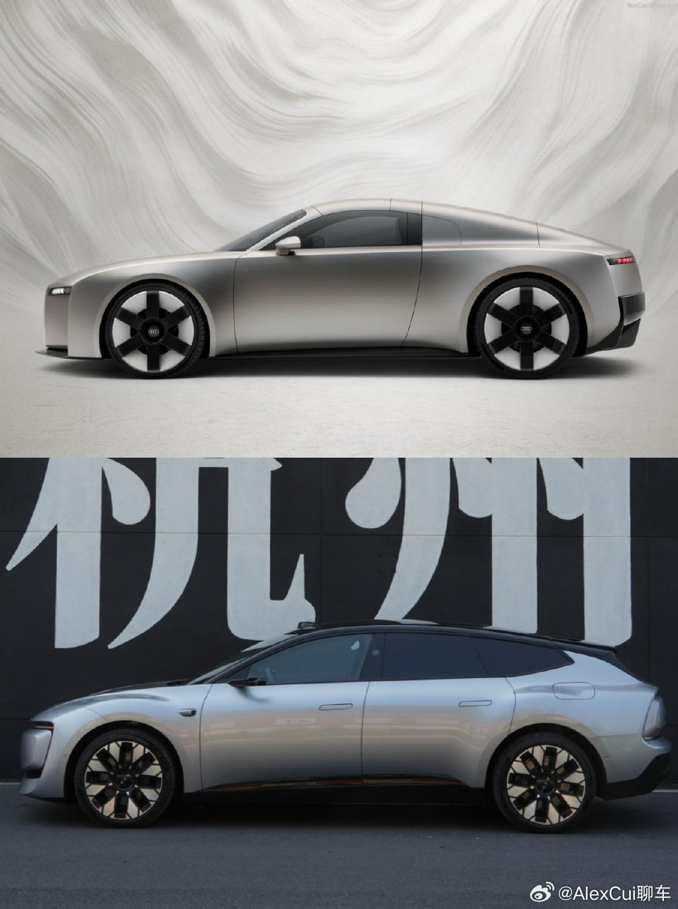 新奥迪设计首发奥迪近期在米兰发布纯电双座跑车概念车Concept C，由首席创意