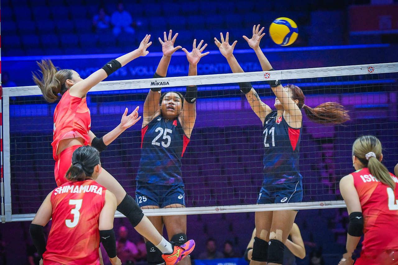 国际排坛动态日本女排日本队2-0（25-9/25-15）中国香港队 中国香港队的