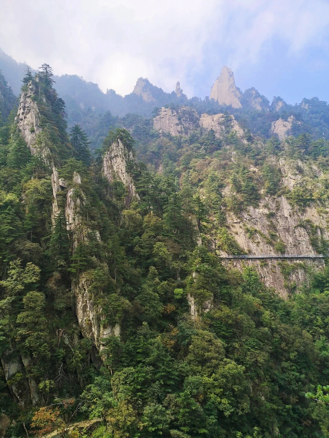 以为河南嵩山够美了，直到我来了平顶山尧山