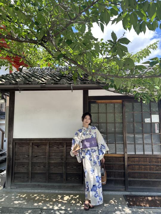 来京都怎么可以不穿浴衣呢👘