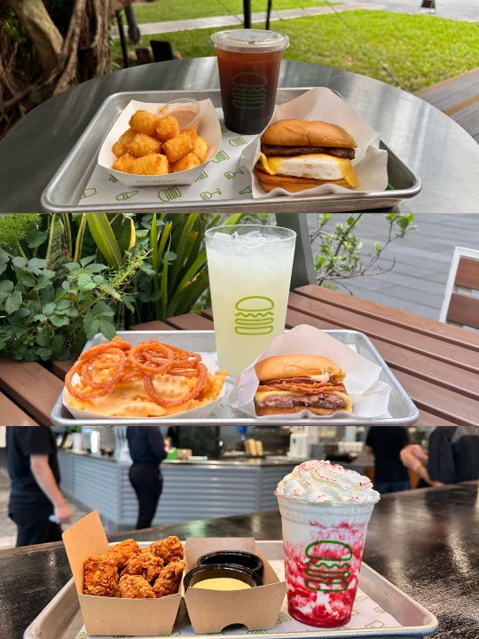 谁懂啊！在Shake Shack实现一日吃喝自由🥳