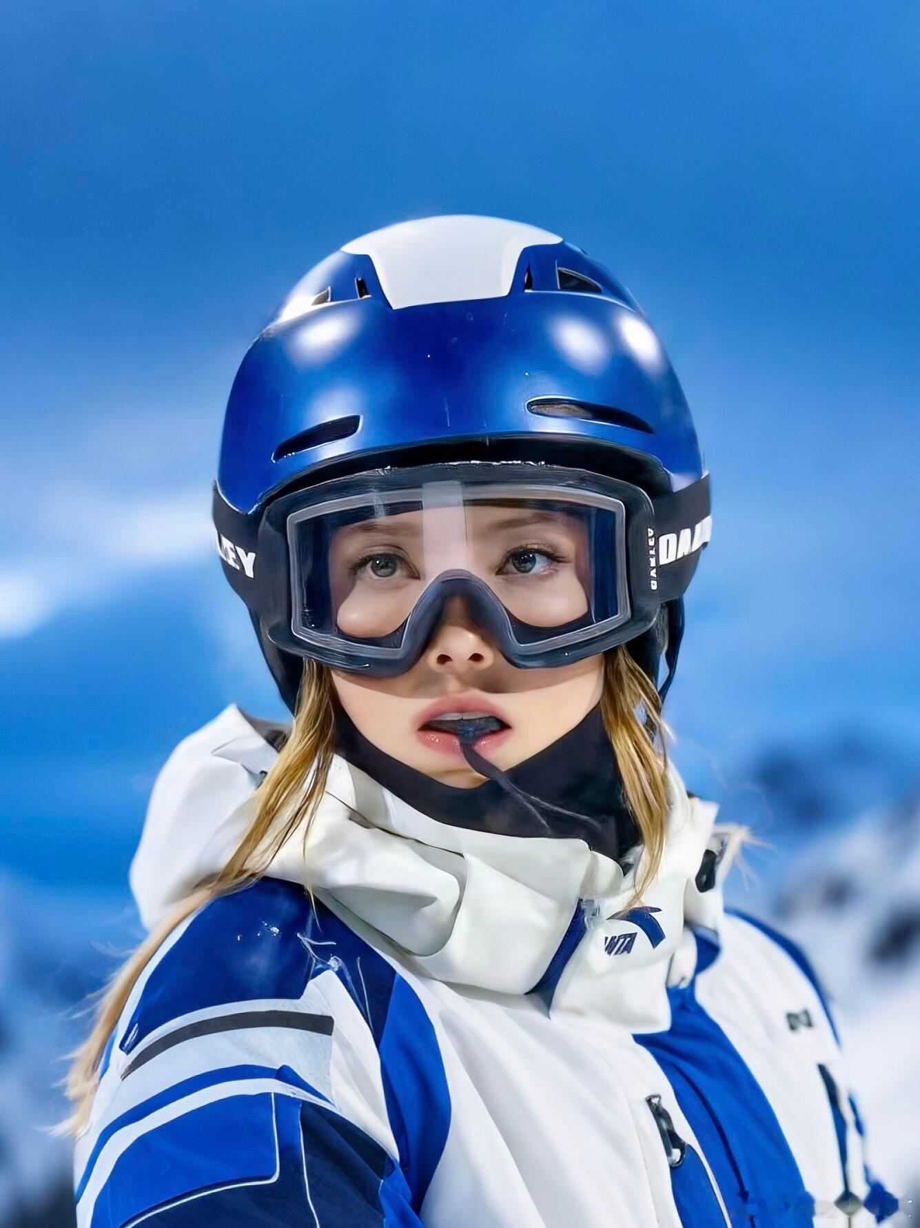 被谷爱凌的眼神飒到了！凌厉坚毅势在必得！恭喜谷爱凌，夺得“五环”奖牌🏅🥈🥈