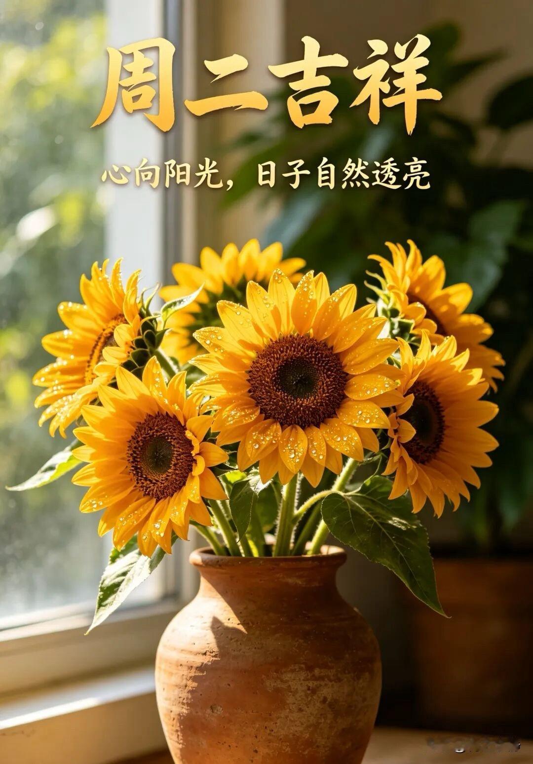 💐2026/08/25清秋晨安💐

凉风吹晓陌，白露润疏篱。
暑气随云散，秋