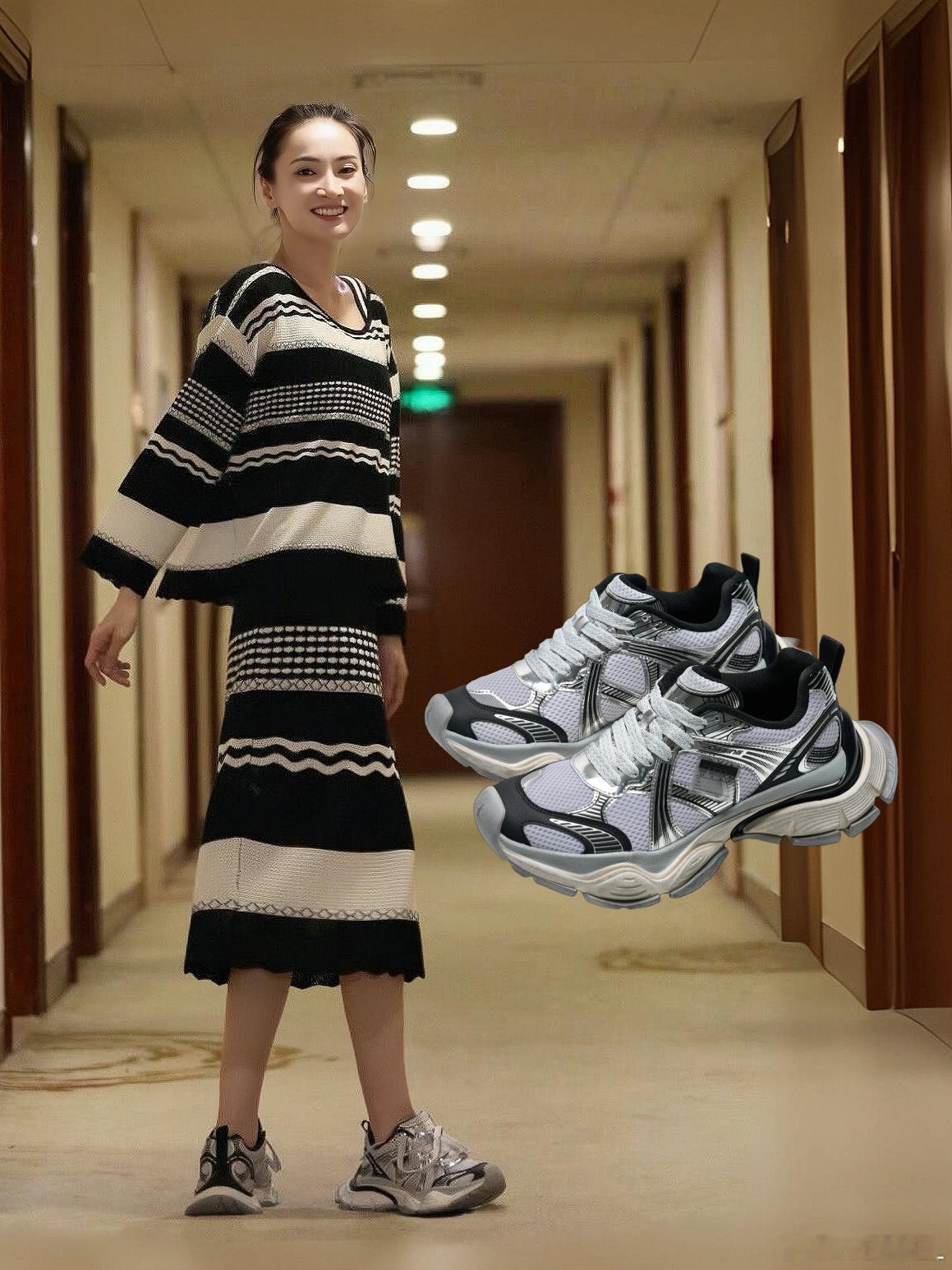 上脚【xVESSEL x 空山基Sorayama 涟漪】，复古慢跑鞋灵感碰撞流动