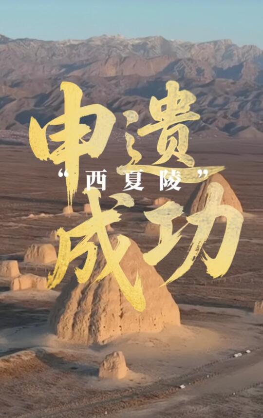 西夏陵申遗成功！