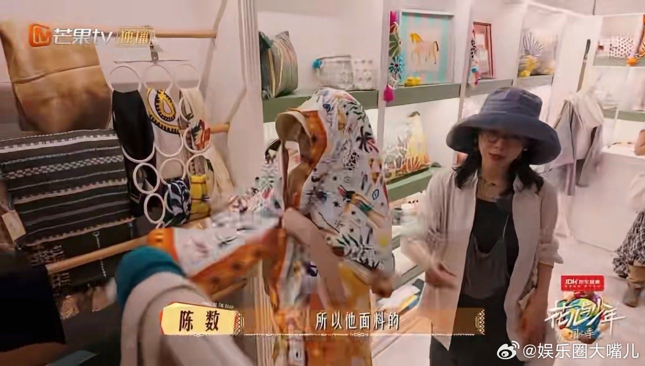 陈数这款销售太对味了 这段简直是销售本人！李沁看丝巾，陈数零帧上岗：“软、透气，