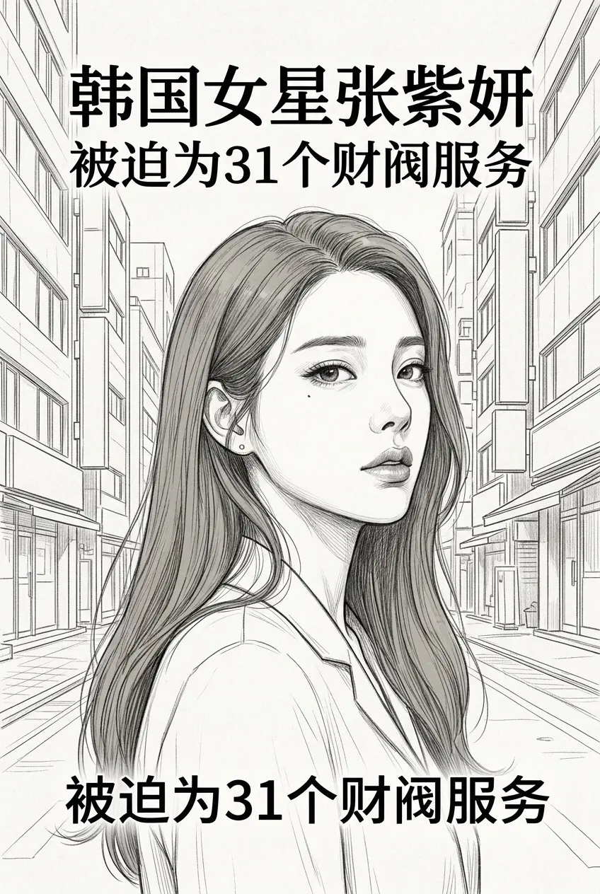 韩国女星张紫妍：被迫为31个财阀服务，用。29岁的命换来230页的遗书