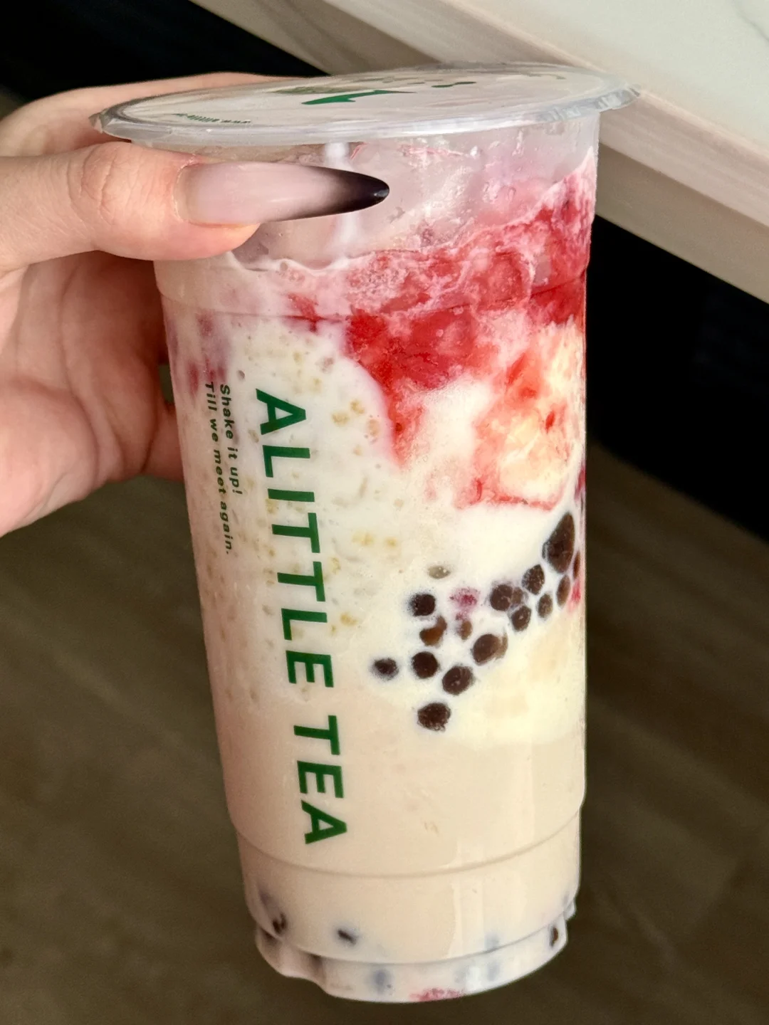 一点点惊为天人的一杯。。。