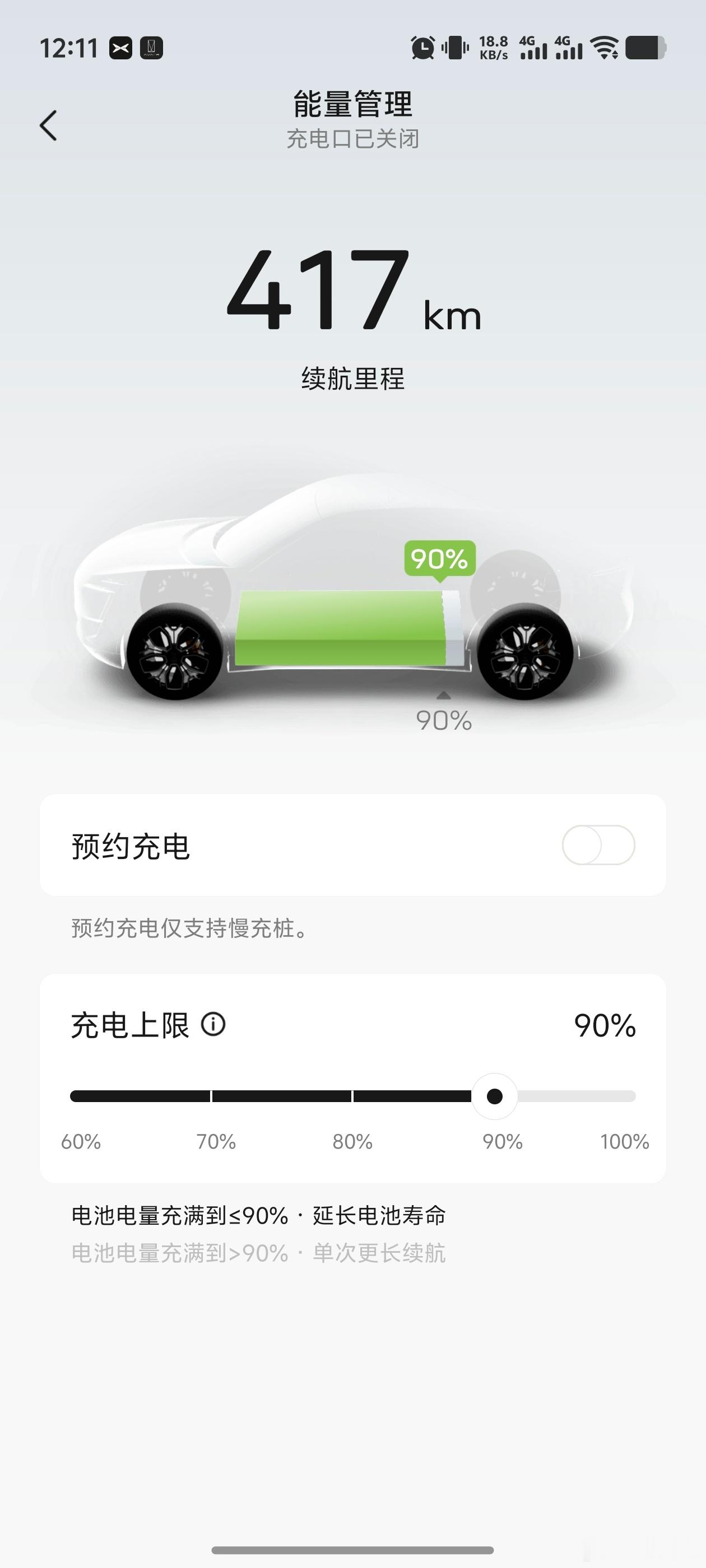 开磷酸铁锂的车每次充电都无脑充满，习惯了之后再开三元锂的车，每次充到 90% 在