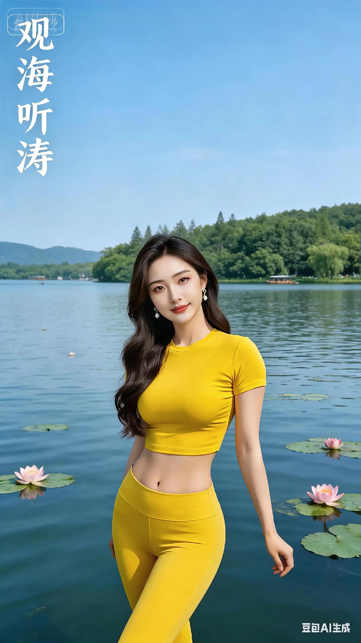 观海听涛，夏日穿搭指南🌊👗
海边穿搭风格 
海边风光穿搭 
度假气质穿搭 