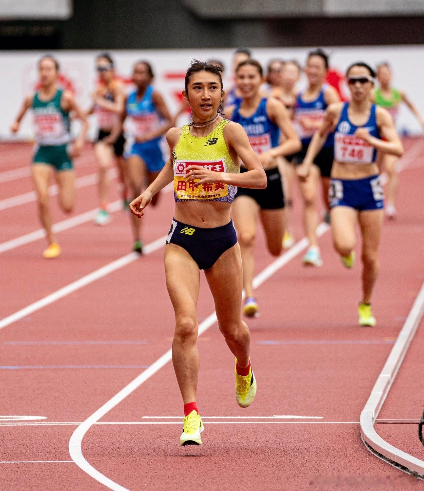 110回日本选手权女子1500m决赛🥇田中希実(豊田自動織機)4:11.80 